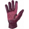 All Leather Polo Gloves - Rose