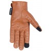 Designer Reverse Stitched Driving Gloves - Cognac Brown